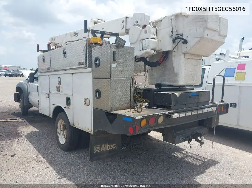 2016 Ford F-550 Chassis Xl VIN: 1FD0X5HT5GEC55016 Lot: 42758006