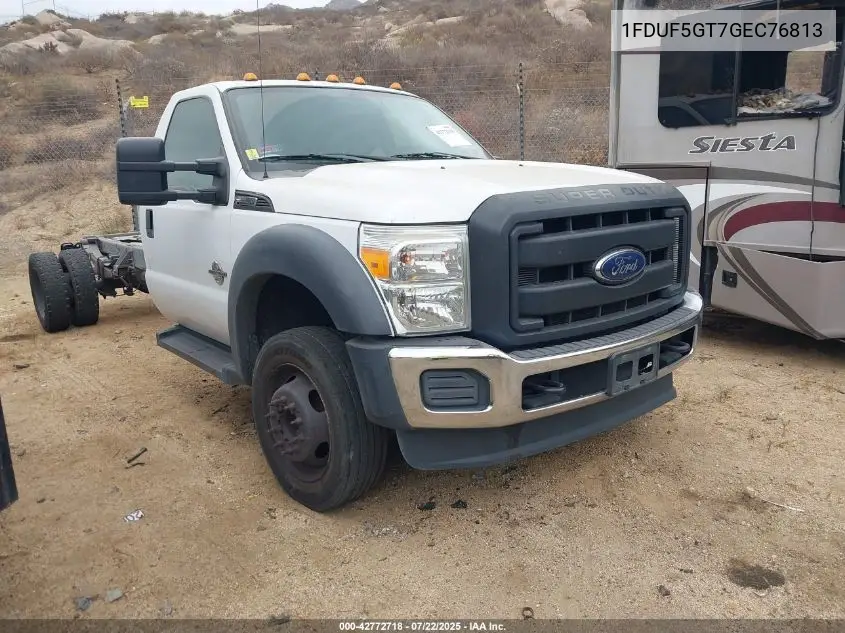 2016 Ford F-550 Chassis Xl VIN: 1FDUF5GT7GEC76813 Lot: 42772718
