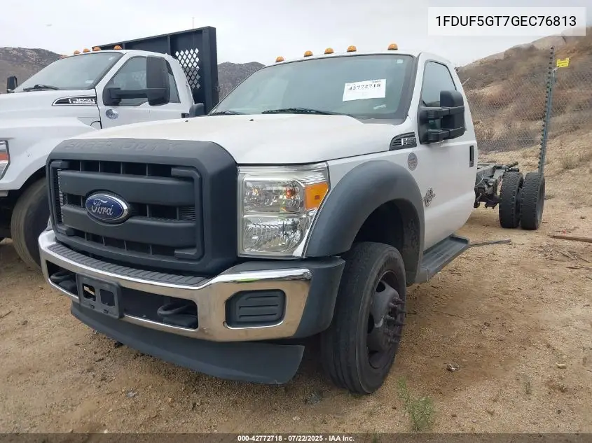 2016 Ford F-550 Chassis Xl VIN: 1FDUF5GT7GEC76813 Lot: 42772718