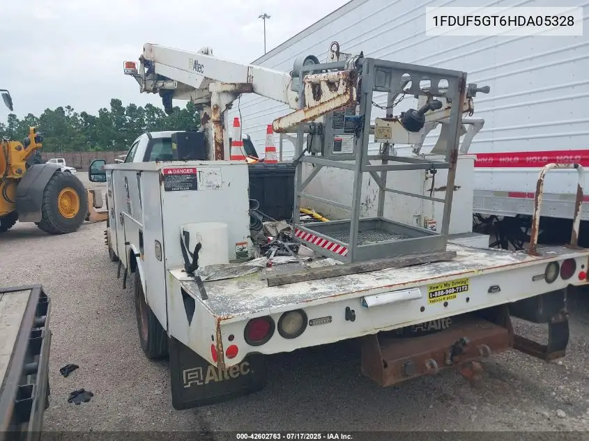2017 Ford F-550 Chassis Xl VIN: 1FDUF5GT6HDA05328 Lot: 42602763