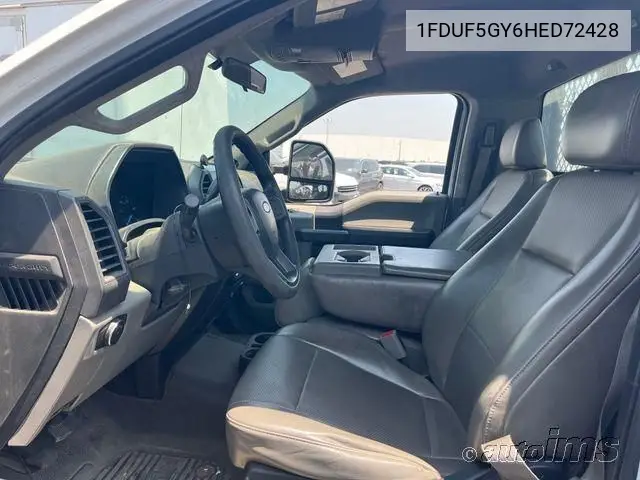 2017 Ford Super Duty F-550 Drw Xl VIN: 1FDUF5GY6HED72428 Lot: 42821362