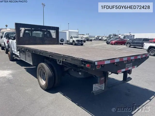2017 Ford Super Duty F-550 Drw Xl VIN: 1FDUF5GY6HED72428 Lot: 42821362