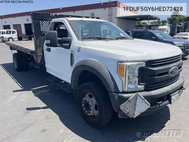2017 Ford Super Duty F-550 Drw Xl VIN: 1FDUF5GY6HED72428 Lot: 42821362