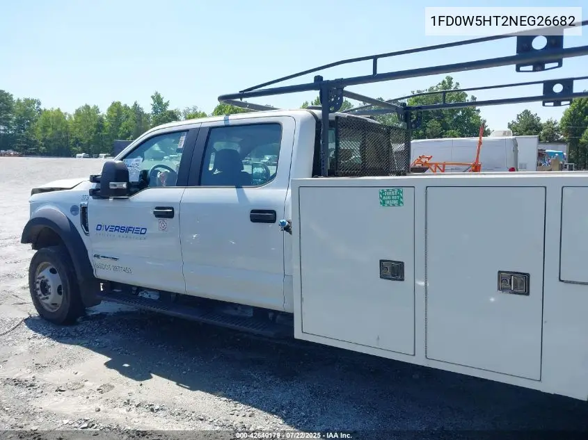 2022 Ford F-550 Chassis Xl VIN: 1FD0W5HT2NEG26682 Lot: 42640179
