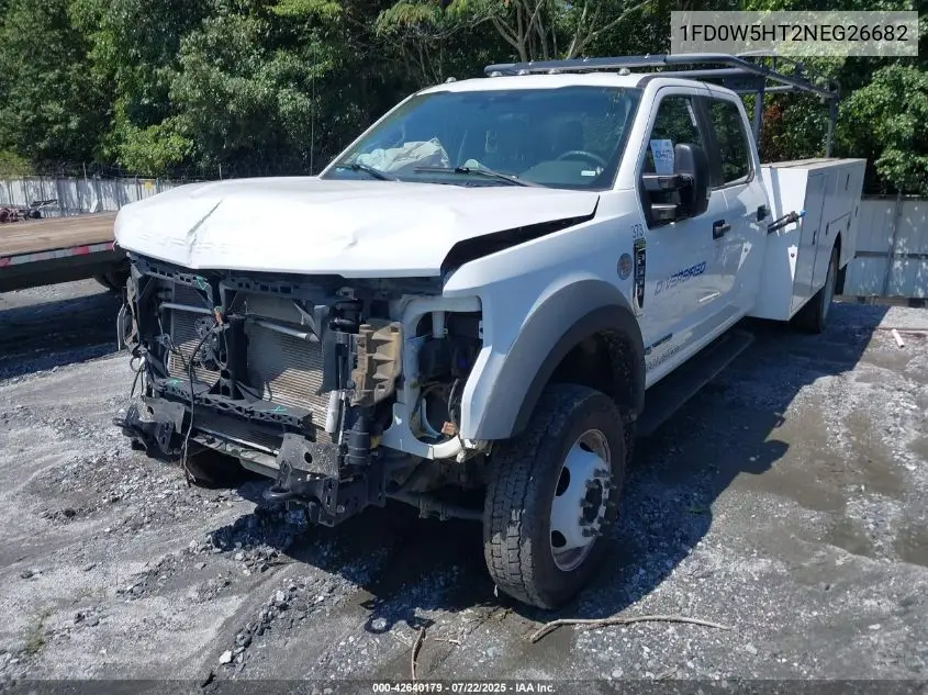 2022 Ford F-550 Chassis Xl VIN: 1FD0W5HT2NEG26682 Lot: 42640179