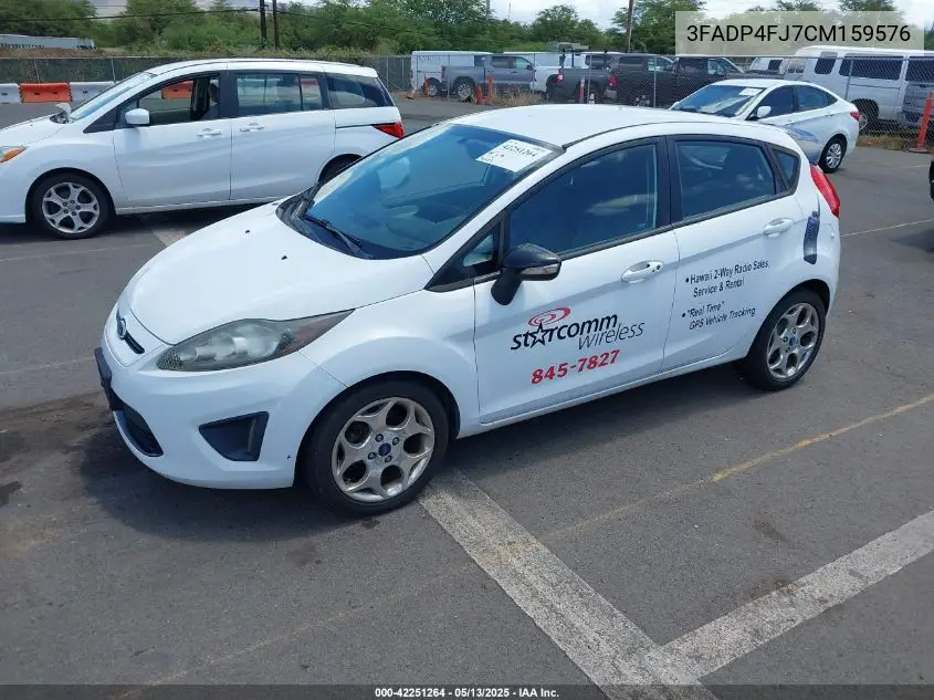 2012 Ford Fiesta Ses VIN: 3FADP4FJ7CM159576 Lot: 42251264