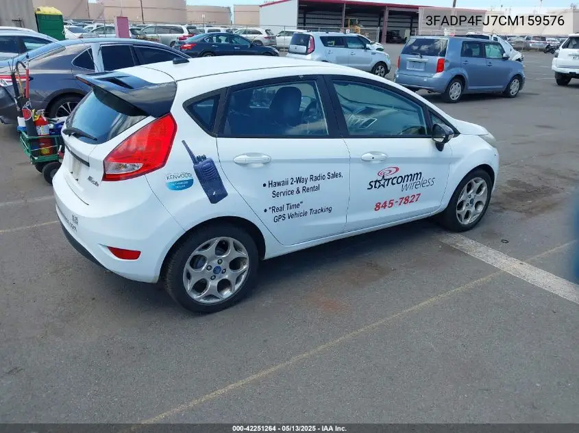 2012 Ford Fiesta Ses VIN: 3FADP4FJ7CM159576 Lot: 42251264