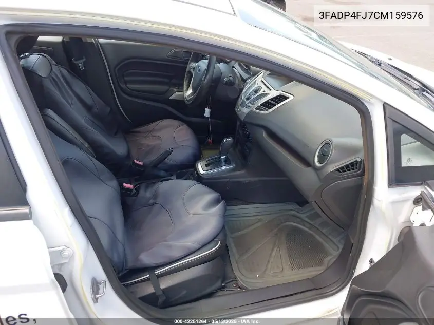 2012 Ford Fiesta Ses VIN: 3FADP4FJ7CM159576 Lot: 42251264