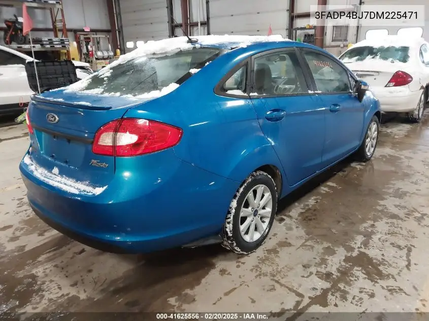2013 Ford Fiesta Se VIN: 3FADP4BJ7DM225471 Lot: 41625556