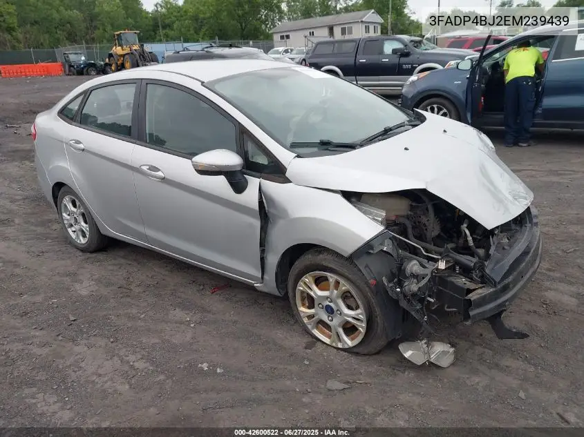 2014 Ford Fiesta Se VIN: 3FADP4BJ2EM239439 Lot: 42600522