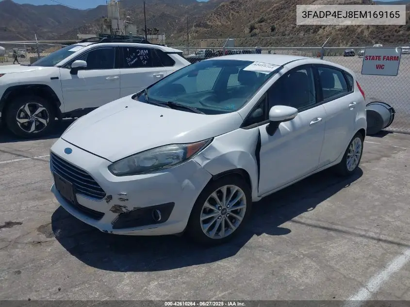 2014 Ford Fiesta Se VIN: 3FADP4EJ8EM169165 Lot: 42610264