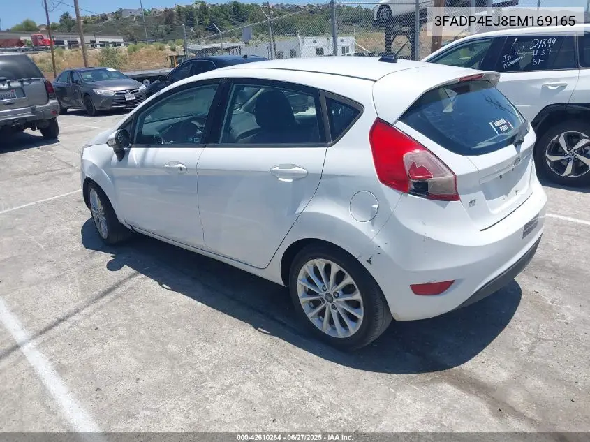 2014 Ford Fiesta Se VIN: 3FADP4EJ8EM169165 Lot: 42610264