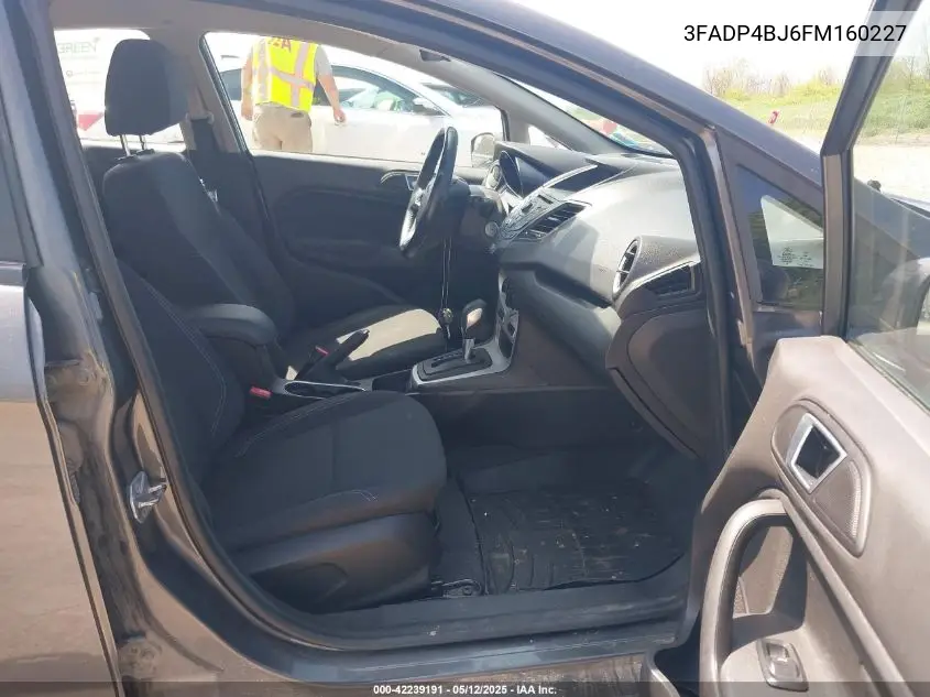 2015 Ford Fiesta Se VIN: 3FADP4BJ6FM160227 Lot: 42239191