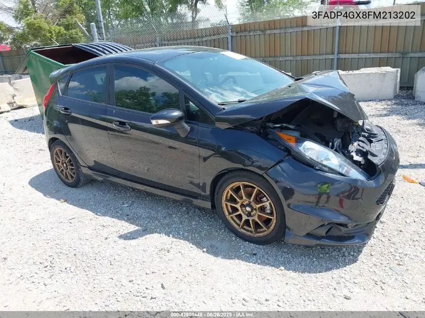 2015 Ford Fiesta St VIN: 3FADP4GX8FM213202 Lot: 42601446