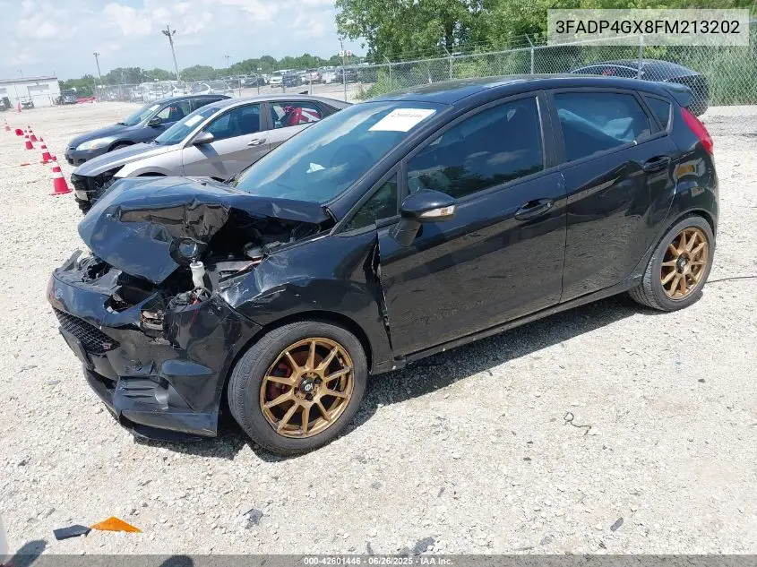 2015 Ford Fiesta St VIN: 3FADP4GX8FM213202 Lot: 42601446