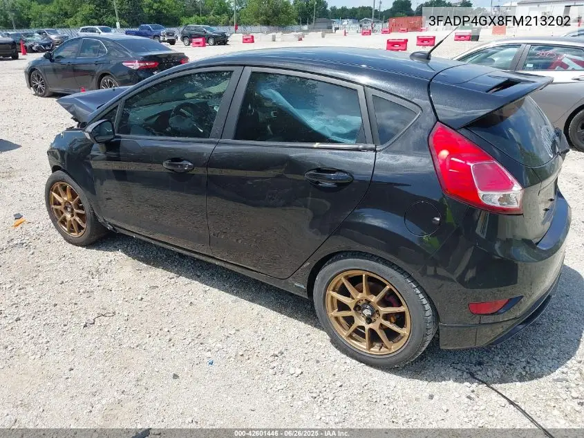 2015 Ford Fiesta St VIN: 3FADP4GX8FM213202 Lot: 42601446
