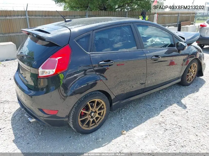 2015 Ford Fiesta St VIN: 3FADP4GX8FM213202 Lot: 42601446