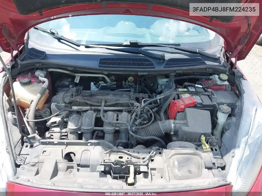 2015 Ford Fiesta Se VIN: 3FADP4BJ8FM224235 Lot: 42614667