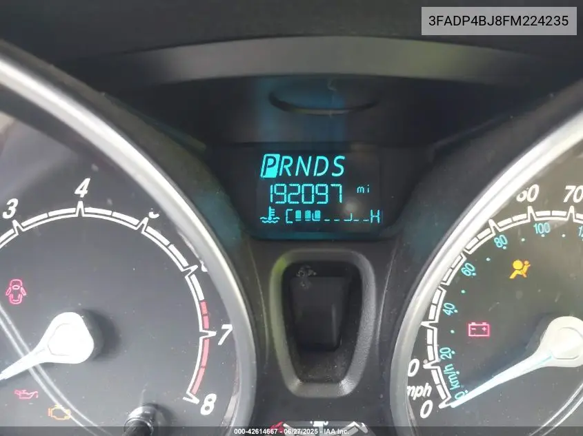 2015 Ford Fiesta Se VIN: 3FADP4BJ8FM224235 Lot: 42614667