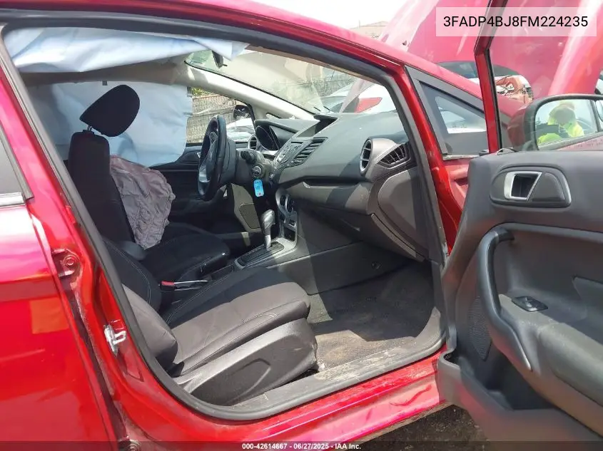 2015 Ford Fiesta Se VIN: 3FADP4BJ8FM224235 Lot: 42614667