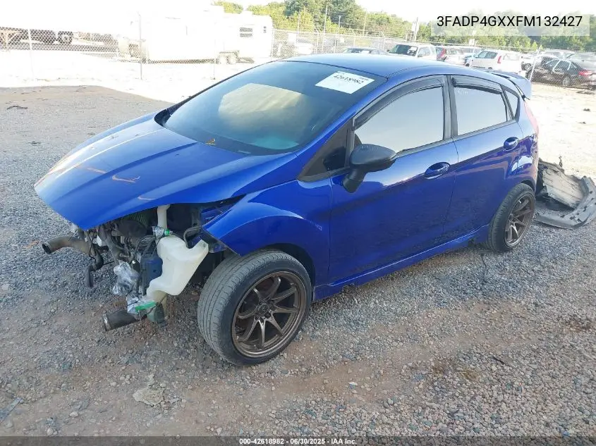 2015 Ford Fiesta St VIN: 3FADP4GXXFM132427 Lot: 42618982