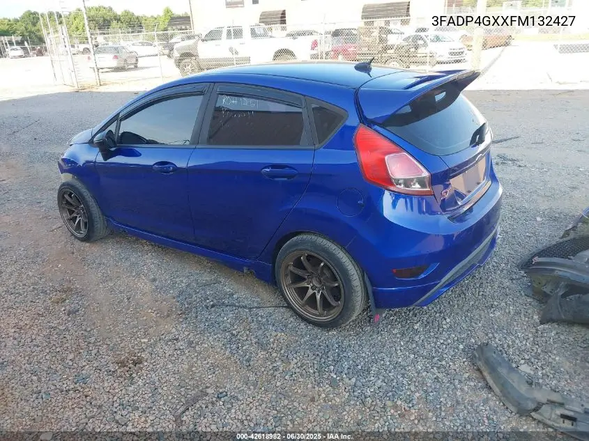 2015 Ford Fiesta St VIN: 3FADP4GXXFM132427 Lot: 42618982