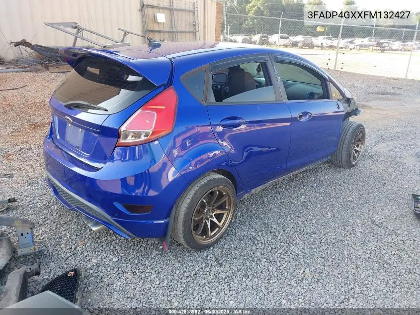 2015 Ford Fiesta St VIN: 3FADP4GXXFM132427 Lot: 42618982