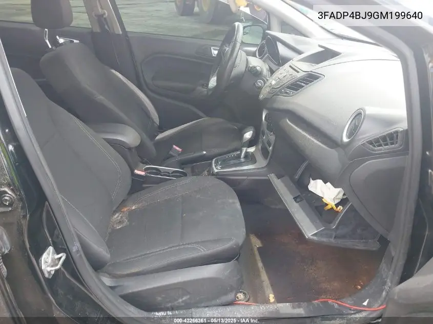2016 Ford Fiesta Se VIN: 3FADP4BJ9GM199640 Lot: 42266361