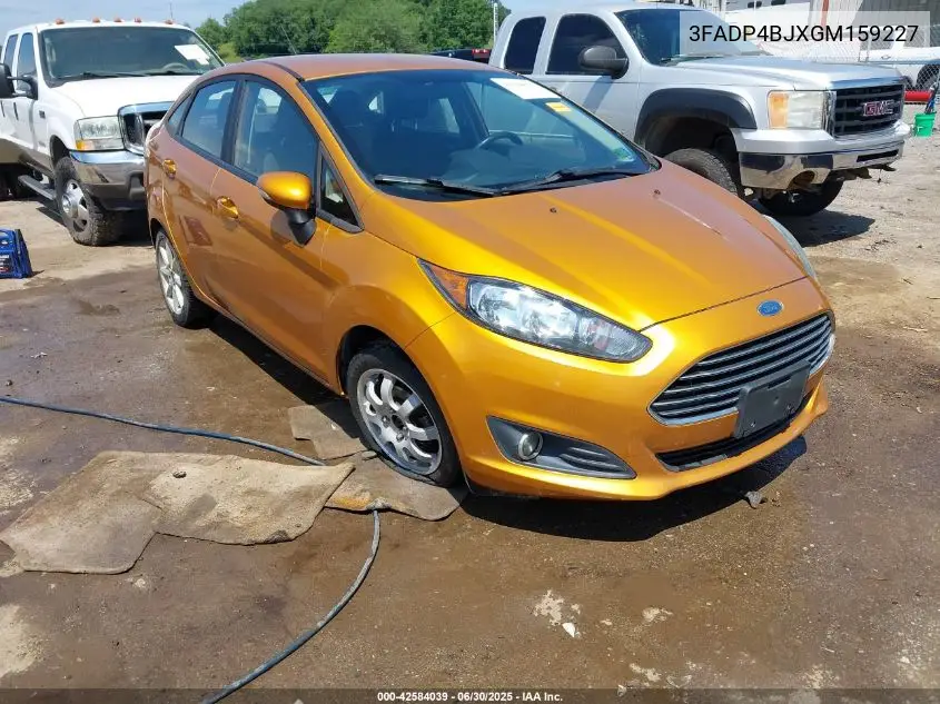 2016 Ford Fiesta Se VIN: 3FADP4BJXGM159227 Lot: 42584039