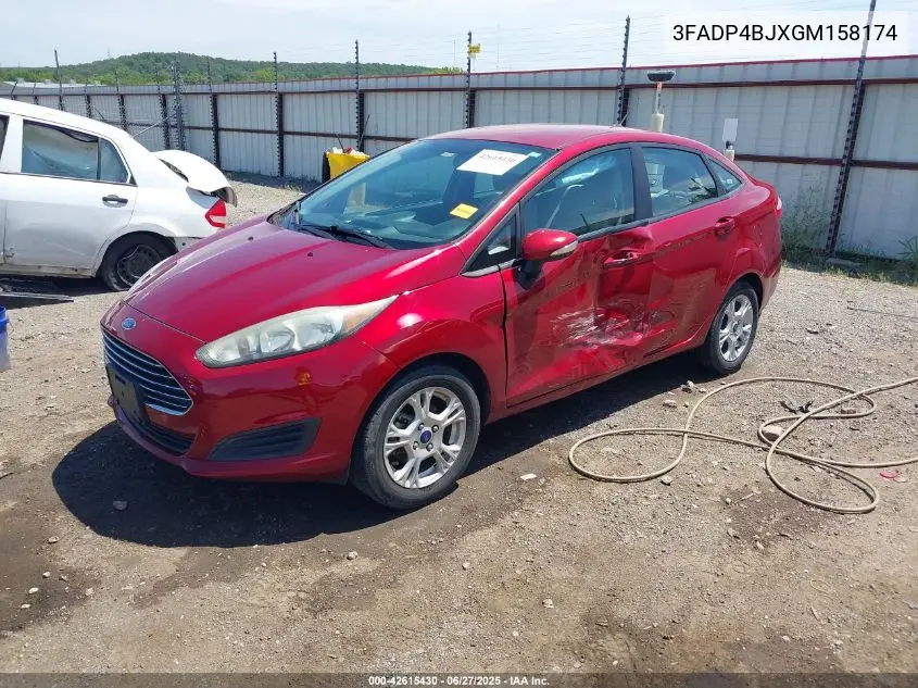 2016 Ford Fiesta Se VIN: 3FADP4BJXGM158174 Lot: 42615430