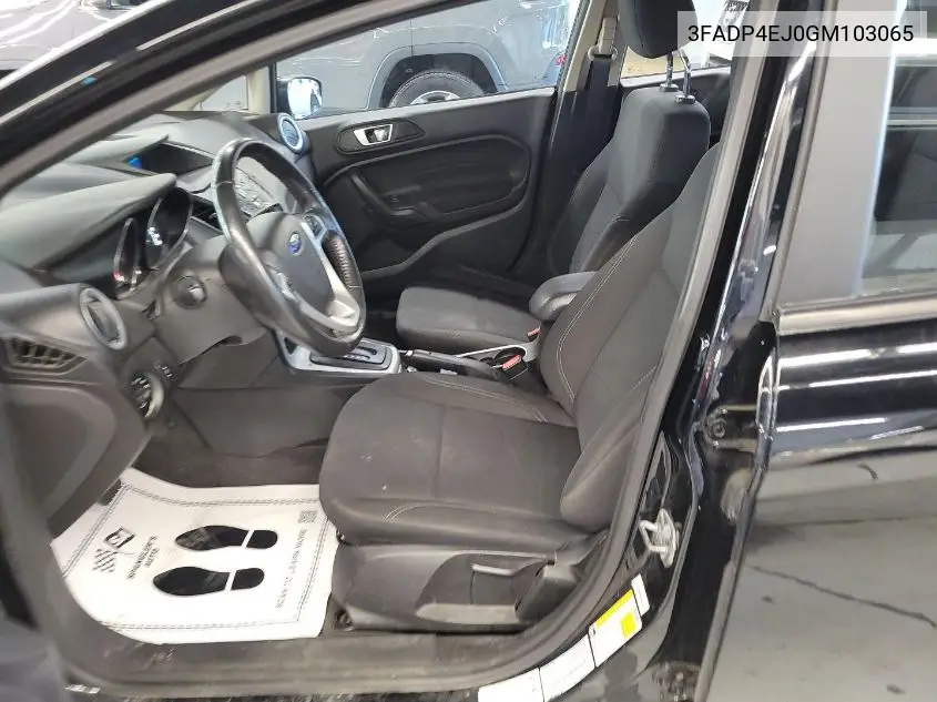 2016 Ford Fiesta Se VIN: 3FADP4EJ0GM103065 Lot: 42621216