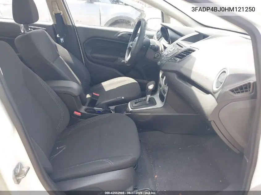 2017 Ford Fiesta Se VIN: 3FADP4BJ0HM121250 Lot: 42552985