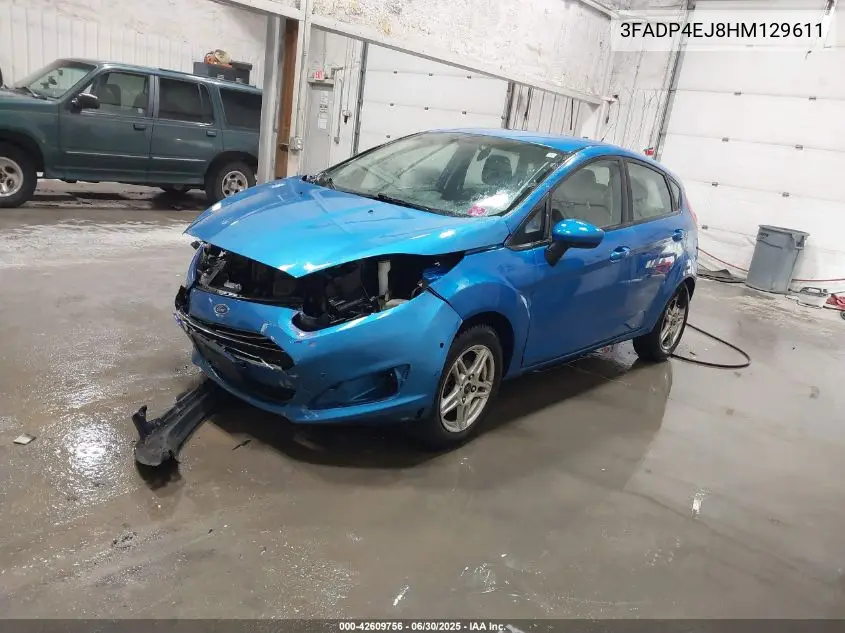 2017 Ford Fiesta Se VIN: 3FADP4EJ8HM129611 Lot: 42609756