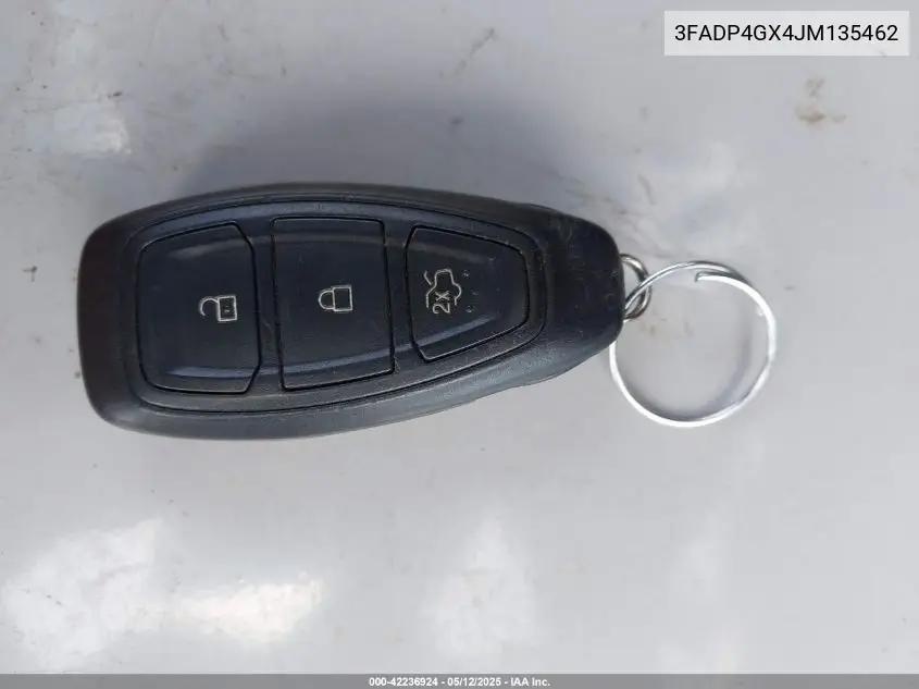 2018 Ford Fiesta St VIN: 3FADP4GX4JM135462 Lot: 42236924