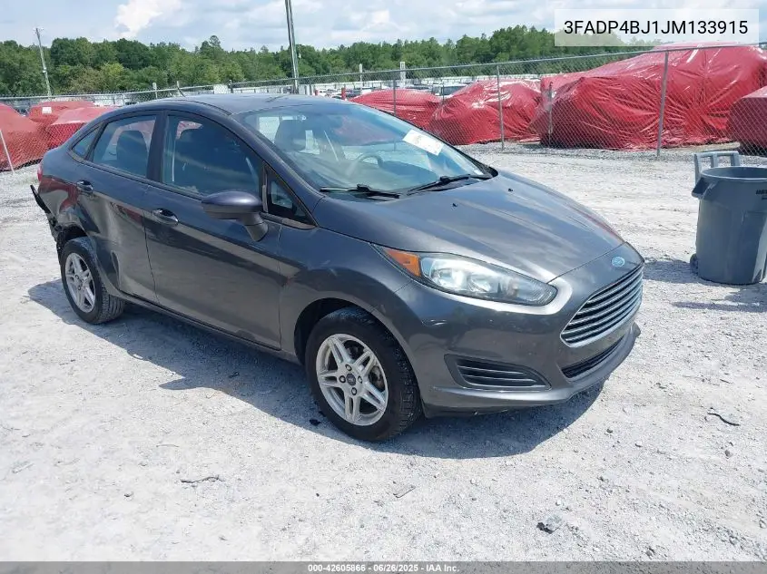 2018 Ford Fiesta Se VIN: 3FADP4BJ1JM133915 Lot: 42605866