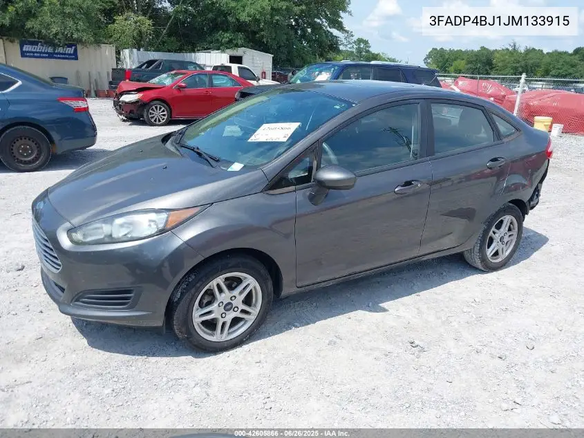 2018 Ford Fiesta Se VIN: 3FADP4BJ1JM133915 Lot: 42605866