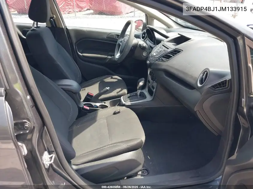 2018 Ford Fiesta Se VIN: 3FADP4BJ1JM133915 Lot: 42605866