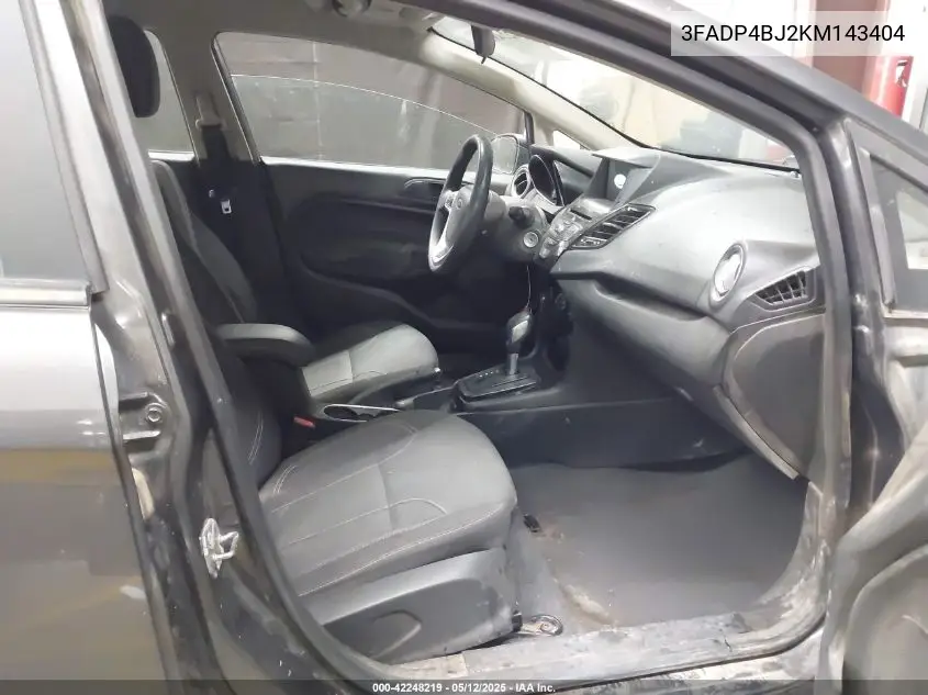 2019 Ford Fiesta Se VIN: 3FADP4BJ2KM143404 Lot: 42248219