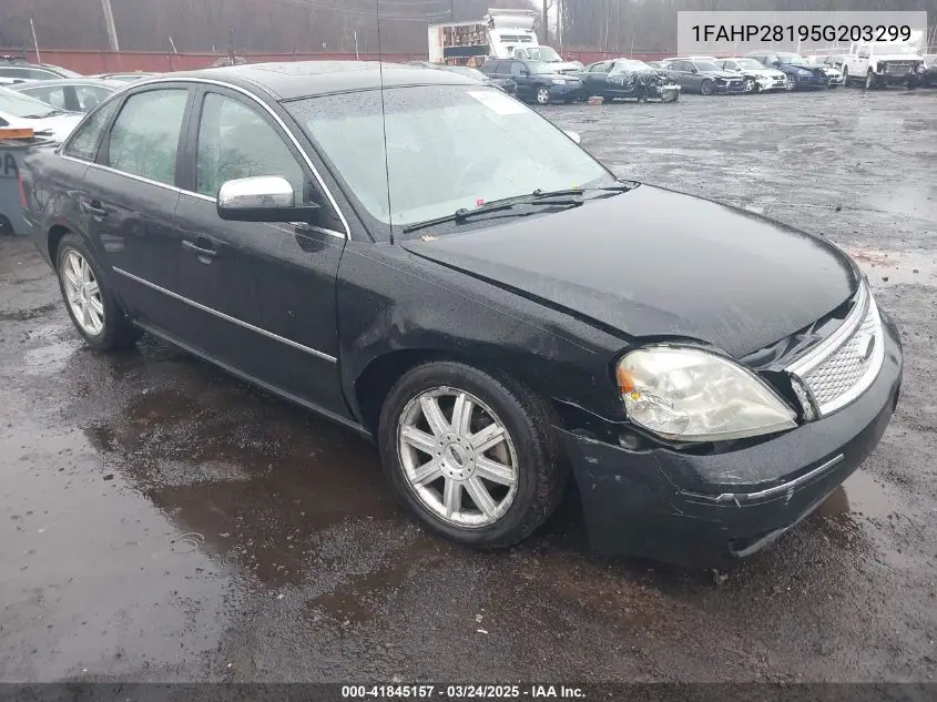 2005 Ford Five Hundred Limited VIN: 1FAHP28195G203299 Lot: 41845157