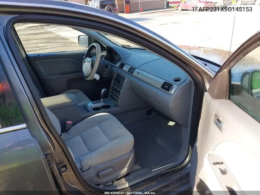 2005 Ford Five Hundred Se VIN: 1FAFP231X5G145153 Lot: 42059747