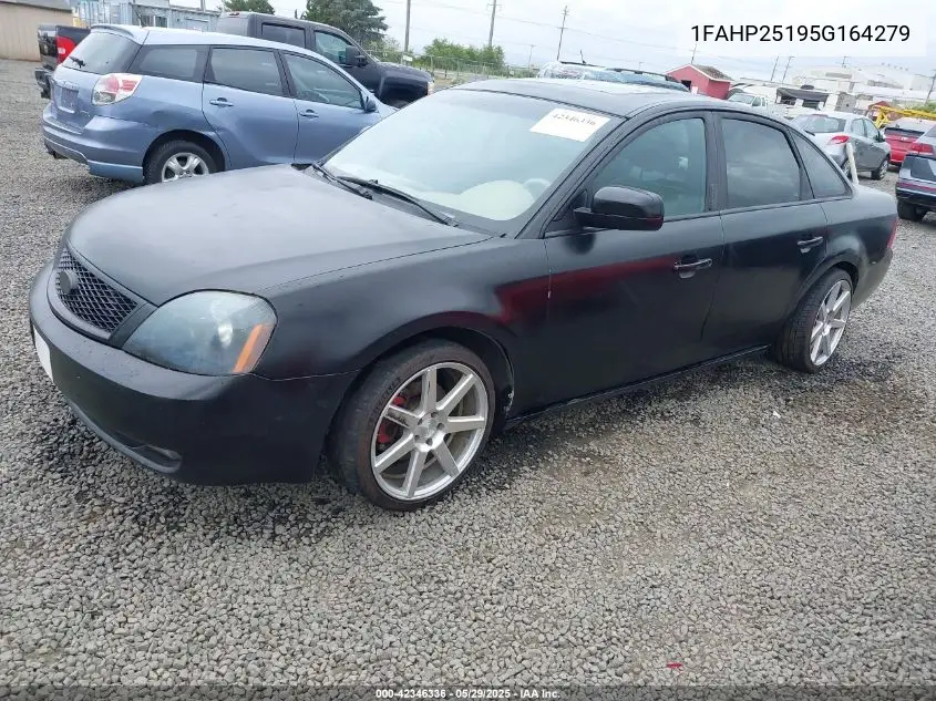 2005 Ford Five Hundred Limited VIN: 1FAHP25195G164279 Lot: 42346336