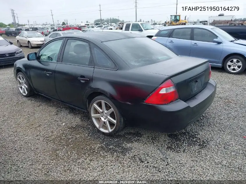 2005 Ford Five Hundred Limited VIN: 1FAHP25195G164279 Lot: 42346336