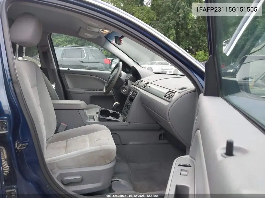 2005 Ford Five Hundred Se VIN: 1FAFP23115G151505 Lot: 42408037