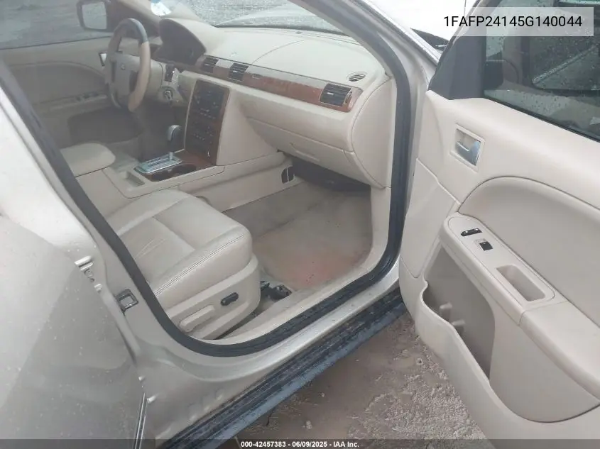 2005 Ford Five Hundred Sel VIN: 1FAFP24145G140044 Lot: 42457383