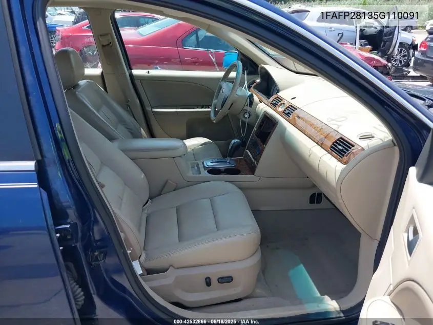 2005 Ford Five Hundred Limited VIN: 1FAFP28135G110091 Lot: 42532866