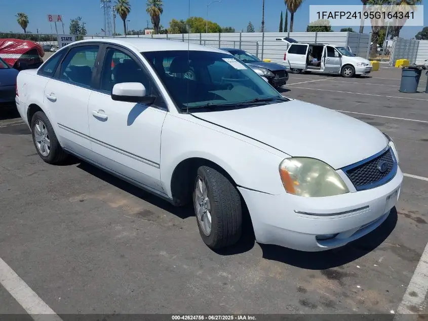2005 Ford Five Hundred Sel VIN: 1FAFP24195G164341 Lot: 42624756