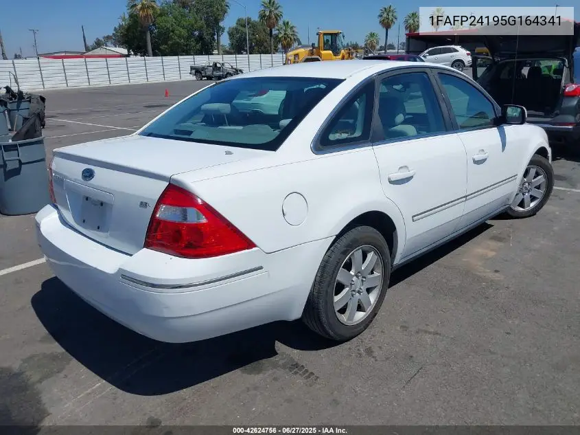 2005 Ford Five Hundred Sel VIN: 1FAFP24195G164341 Lot: 42624756