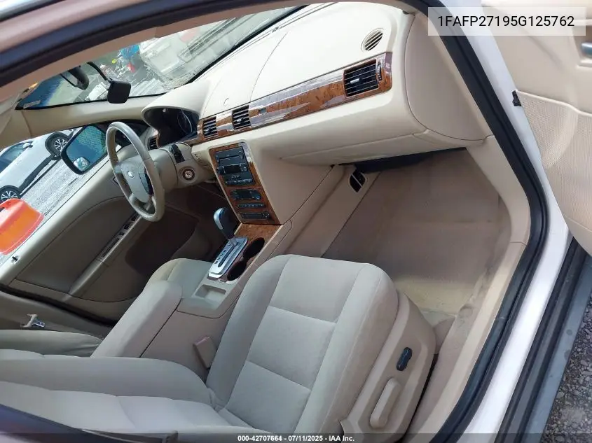 2005 Ford Five Hundred Sel VIN: 1FAFP27195G125762 Lot: 42707664