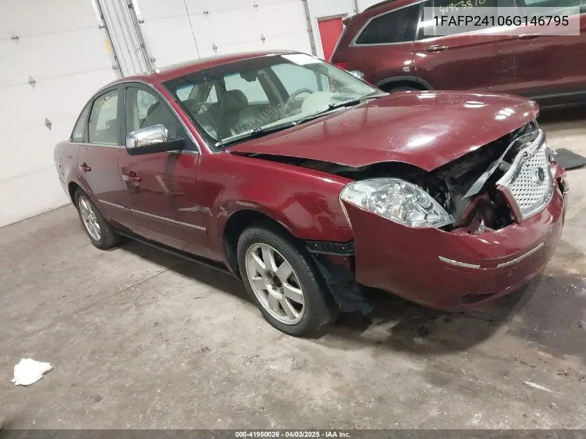 2005 Ford Five Hundred Limited VIN: 1FAFP28195G107776 Lot: 41950026