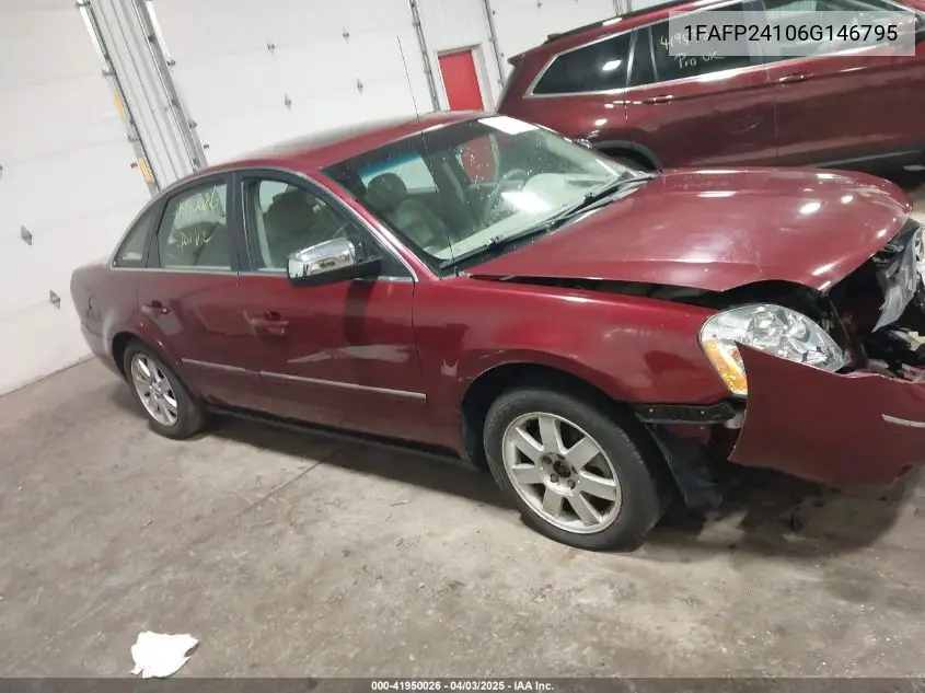 2005 Ford Five Hundred Limited VIN: 1FAFP28195G107776 Lot: 41950026